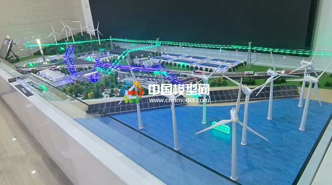 新能源综合发电沙盘模型