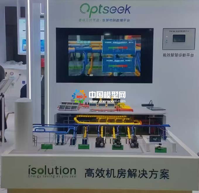 高效机房解决方案沙盘模型