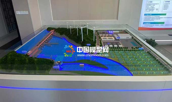 电力材料应用场景沙盘模型
