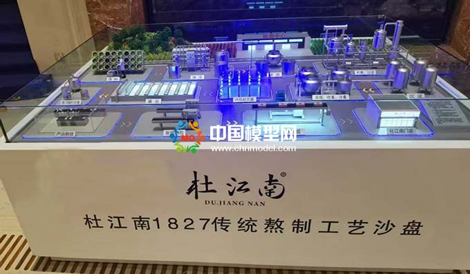 膏方熬膏技艺沙盘模型   