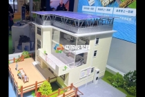 光伏屋顶电站沙盘模型