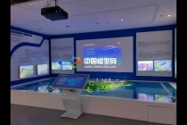 海南省产业布局沙盘模型