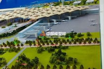 智能建造机场大型机械管理沙盘模型