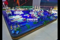 中国石油海上应急救援综合展示沙盘模型