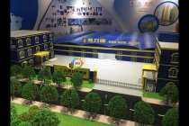 狮力德建材工厂沙盘模型