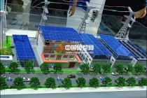 户用光伏储能住宅能源一体化沙盘模型
