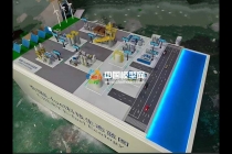 奇瑞E-fuel绿色合成燃料科技生态沙盘模型