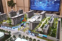 绿城沁园楼盘建筑模型