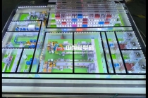 工业生产线智能工厂沙盘模型