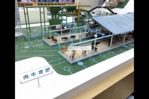 肉牛育肥养牛场沙盘模型