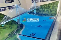金沙江大桥沙盘模型