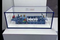 金属围护材料生产线移动式工厂沙盘模型