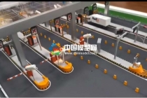 收费站沙盘模型