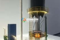 玻璃珠烧制炉模型