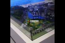 固态锂电池应用场景沙盘模型