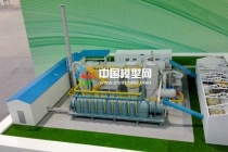 污染土壤修复沙盘模型，污泥处理模型