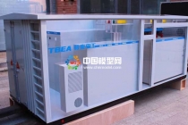 智能化网电高压供电预制舱模型