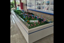 查草高速工程建设沙盘模型