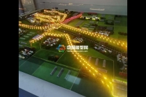 一汽物流沙盘模型