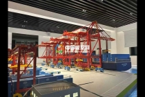 中船重工港口集装箱码头沙盘模型