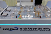 超高纯化学品供应系统沙盘模型