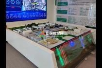 土壤治理和地下水治理沙盘模型