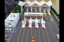 收费站沙盘模型制作