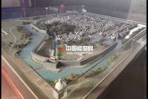 衢州古城老街沙盘模型