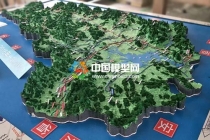 天然气管网布局沙盘模型