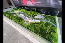 曙光煤矿沙盘模型