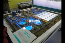 中国水务海外EPC项目沙盘模型，水处理沙盘模型