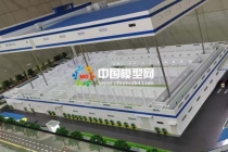 企业工厂升降沙盘模型