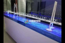 中国交建展厅港珠澳大桥沙盘模型